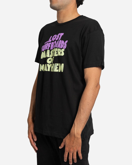 Lost Masters of Mayhem Tee-Black