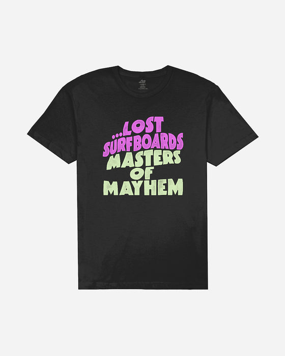 Lost Masters of Mayhem Tee-Black