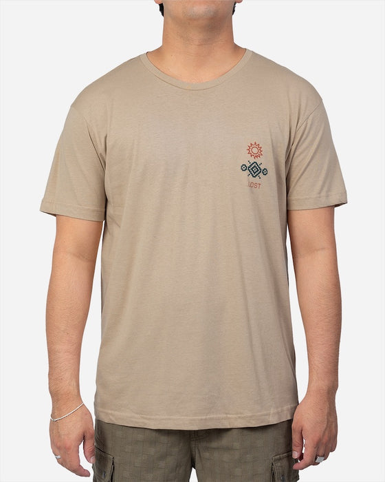 Lost Soaring Eagle Tee-Sand