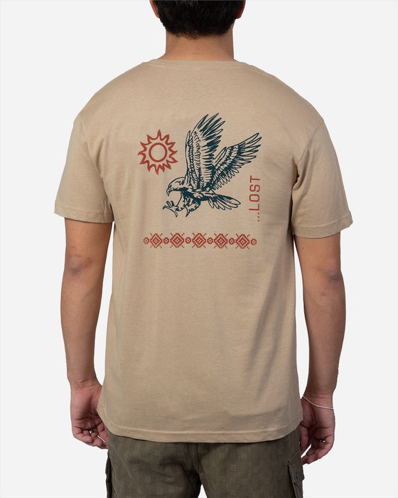 Lost Soaring Eagle Tee-Sand