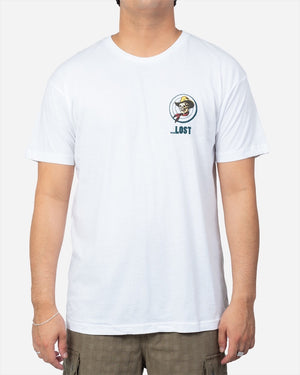 Lost Fortune Tee-White— Alternate View
