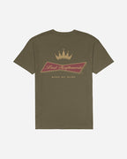 Lost King of Surf Tee-Military