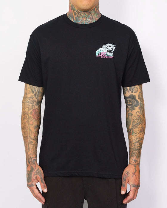 Lost Gremlin Tee-Black