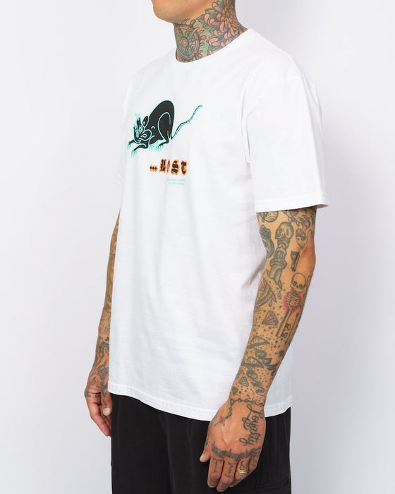 Lost Ratty Tee-White