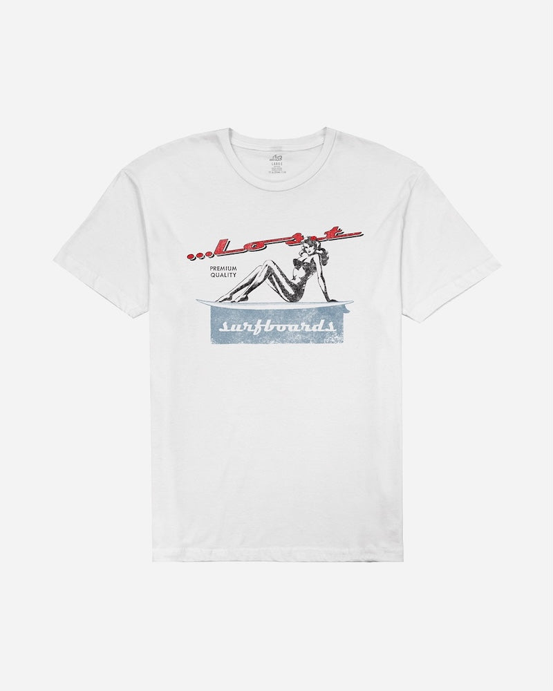 Lost Laid-Back Tee-White