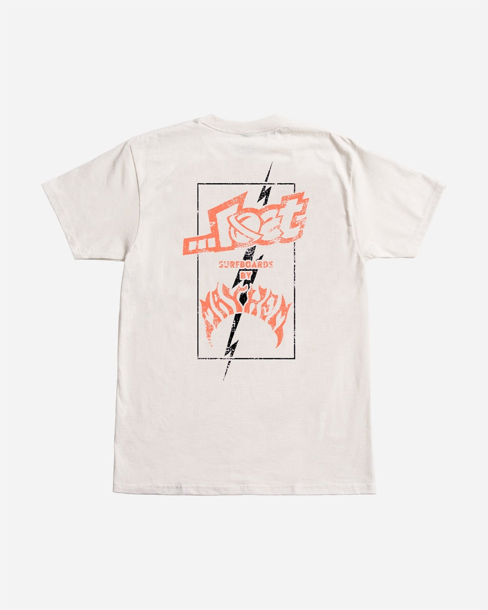 Lost Mayhem Bolts Tee-Vintage White