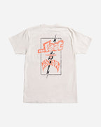 Lost Mayhem Bolts Tee-Vintage White