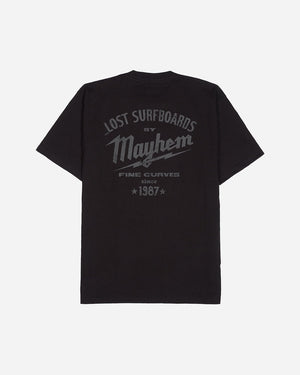 Lost Builders By Mayhem Tee-Black