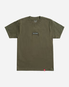 Lost Mayhem Big Block Tee-Surplus Green