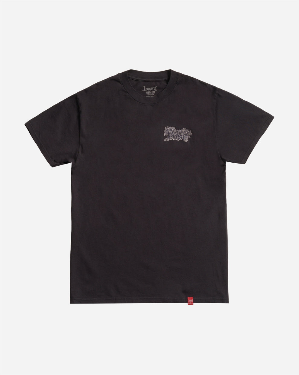 Lost Mental Tee-Black Garment Dye