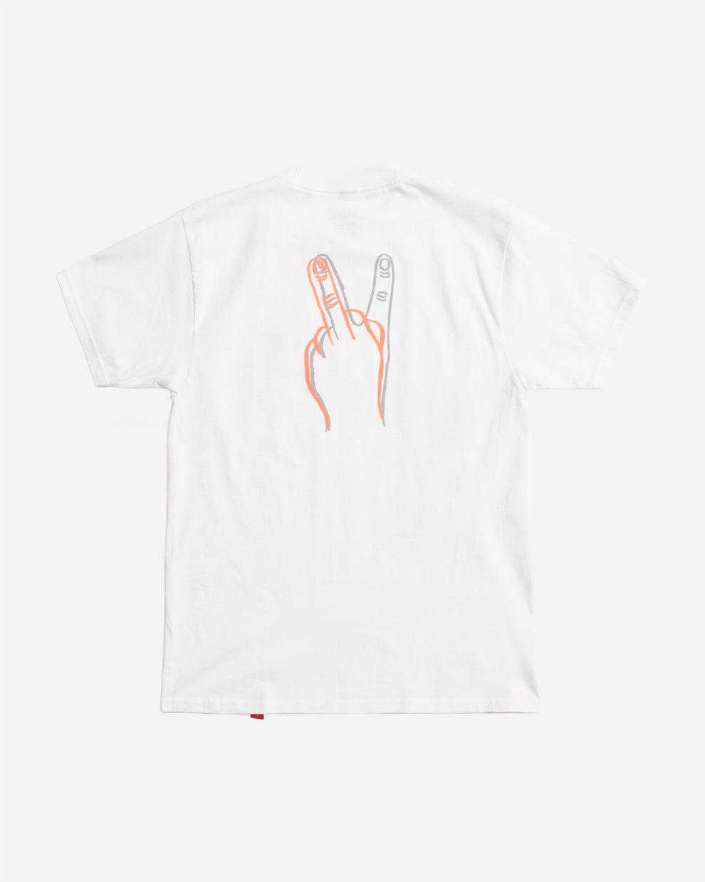 Lost Peace Off Tee-White
