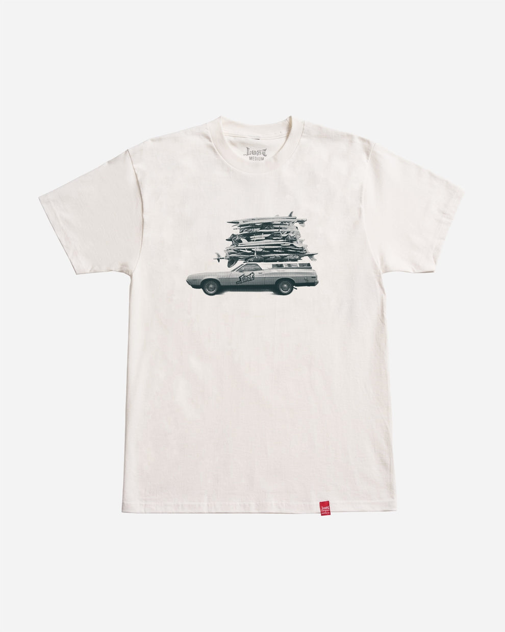 Lost Ranchero Tee-Vintage White
