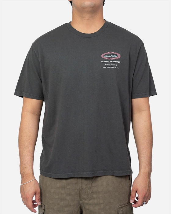 Lost Surf Supply Boxy Tee-Vintage Black