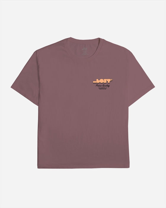 Lost Primo Boxy Tee-Mauve