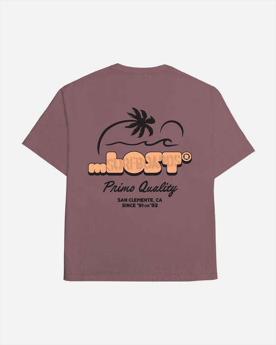 Lost Primo Boxy Tee-Mauve