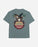 Lost  Clubhouse Boxy Tee-Stormy Blue