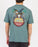 Lost  Clubhouse Boxy Tee-Stormy Blue