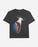 Lost Abduction Boxy Tee-Vintage Black