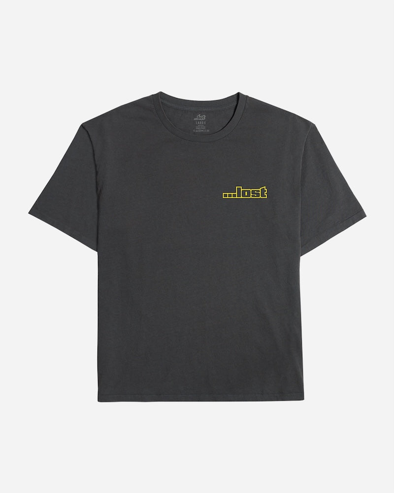 Lost Superstar Boxy Tee-Vintage Black
