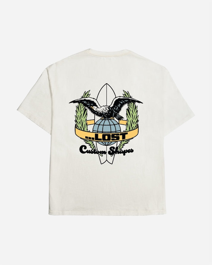 Lost Elevated Boxy Tee-White
