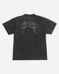 Lost Mayhem Flannel Boxy Tee-Vintage Black