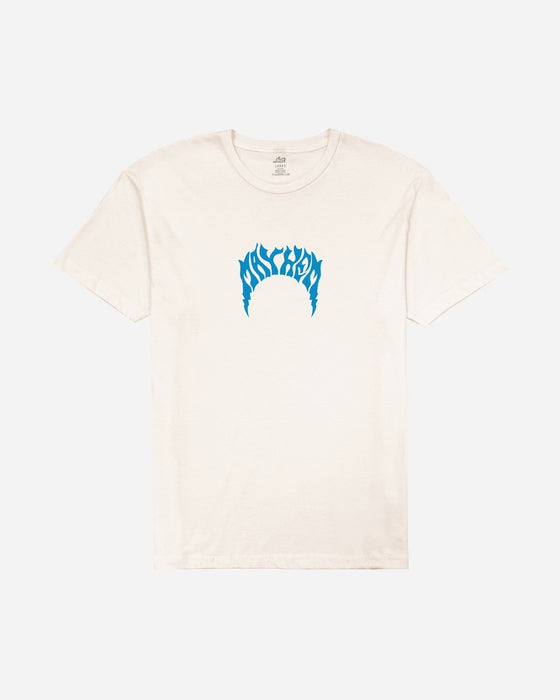 Lost Mayhem Bolts Vintage Dye Tee-Ivory