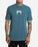 Lost Mayhem Bolts Vintage Dye Tee-Provincial Blue