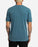 Lost Mayhem Bolts Vintage Dye Tee-Provincial Blue