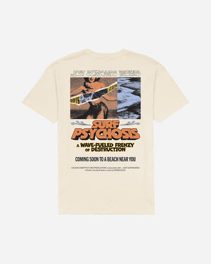Lost Surf Psychosis Vintage Dye Tee-Vintage White