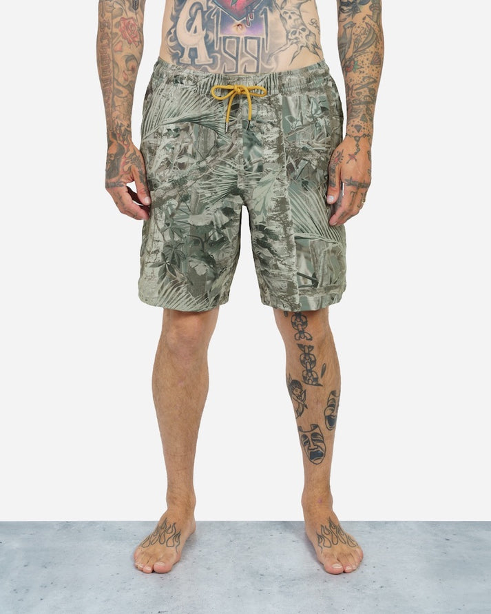 Lost Marauder Beach Boardshorts-Realpalm Olive Camo