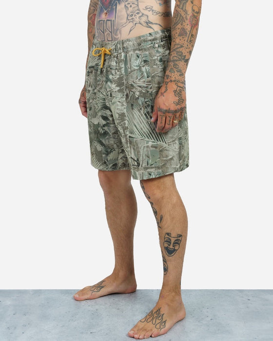 Lost Marauder Beach Boardshorts-Realpalm Olive Camo