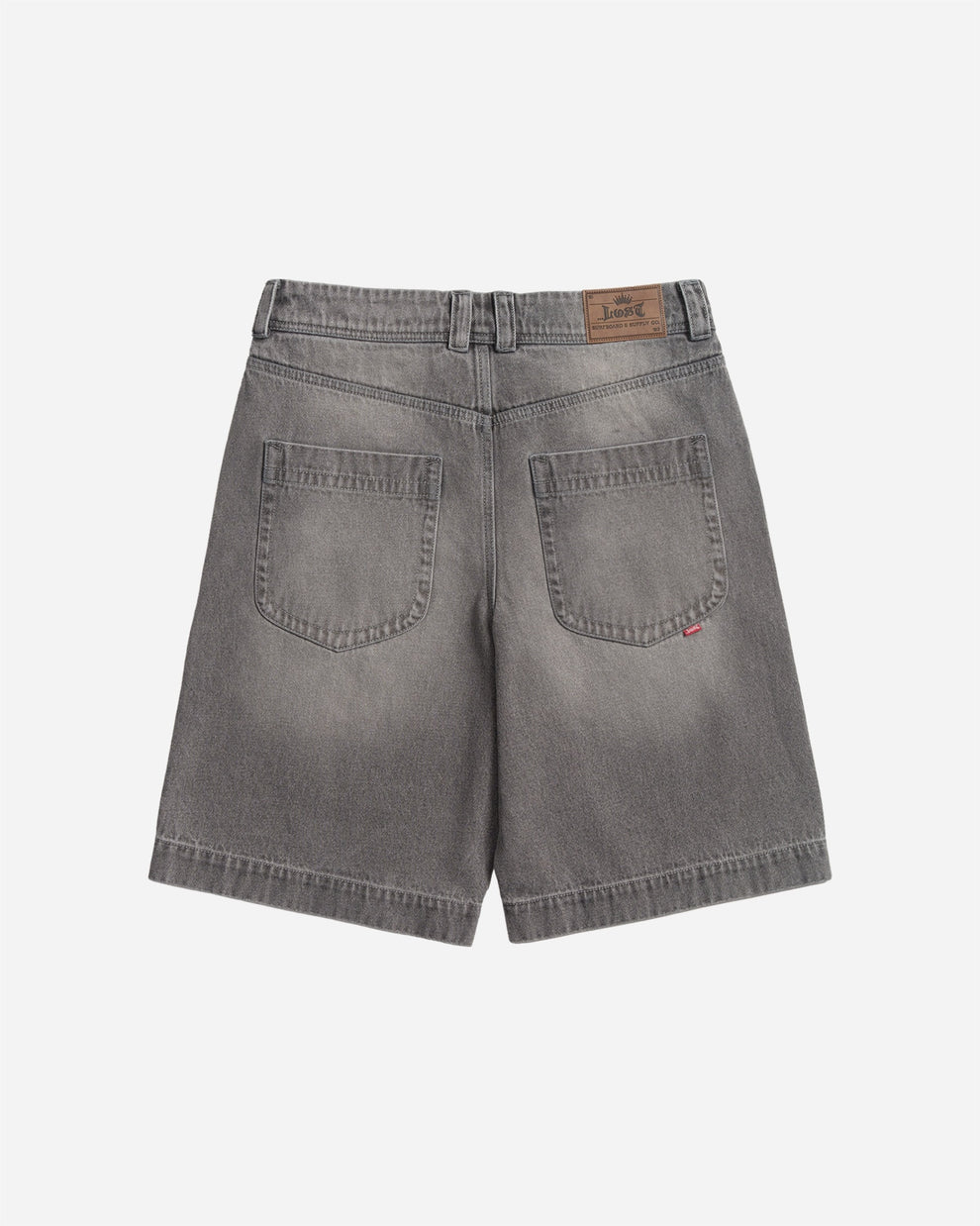 Lost Big Rig Denim Shorts-Vintage Grey