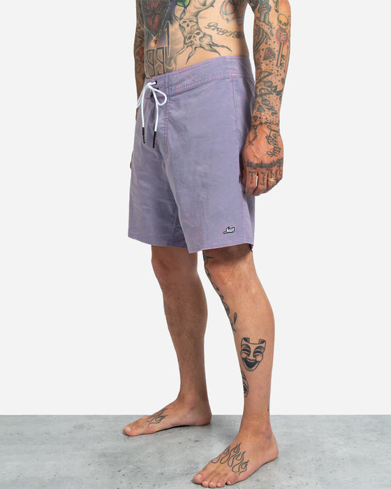 Lost Eight Track Boardshorts-Phantom Purple