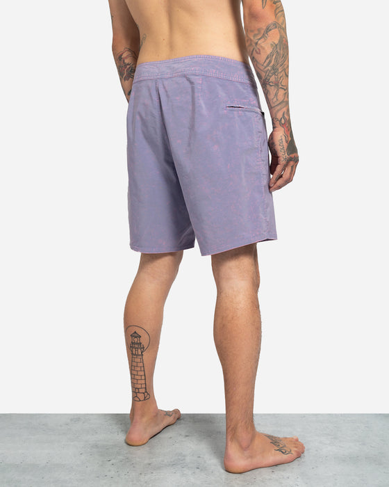 Lost Eight Track Boardshorts-Phantom Purple