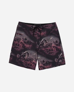 Lost Spacer Boardshorts-Black