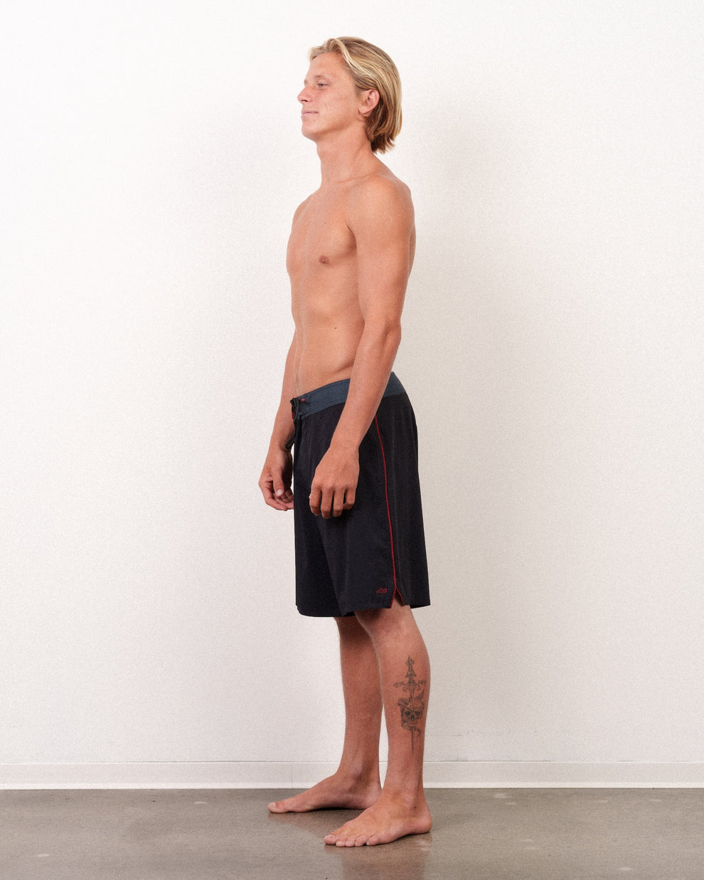 Lost The Ripper Solid Boardshorts-Black