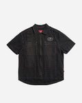 Lost Gassed Woven L/S Shirt-Black/Natural