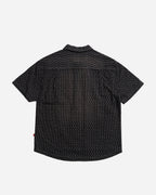 Lost Gassed Woven L/S Shirt-Black/Natural