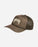 Lost Lightning Mayhem Trucker Hat-Dark Military Green
