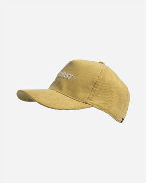 Lost Winged Corduroy Hat-Chartreuse