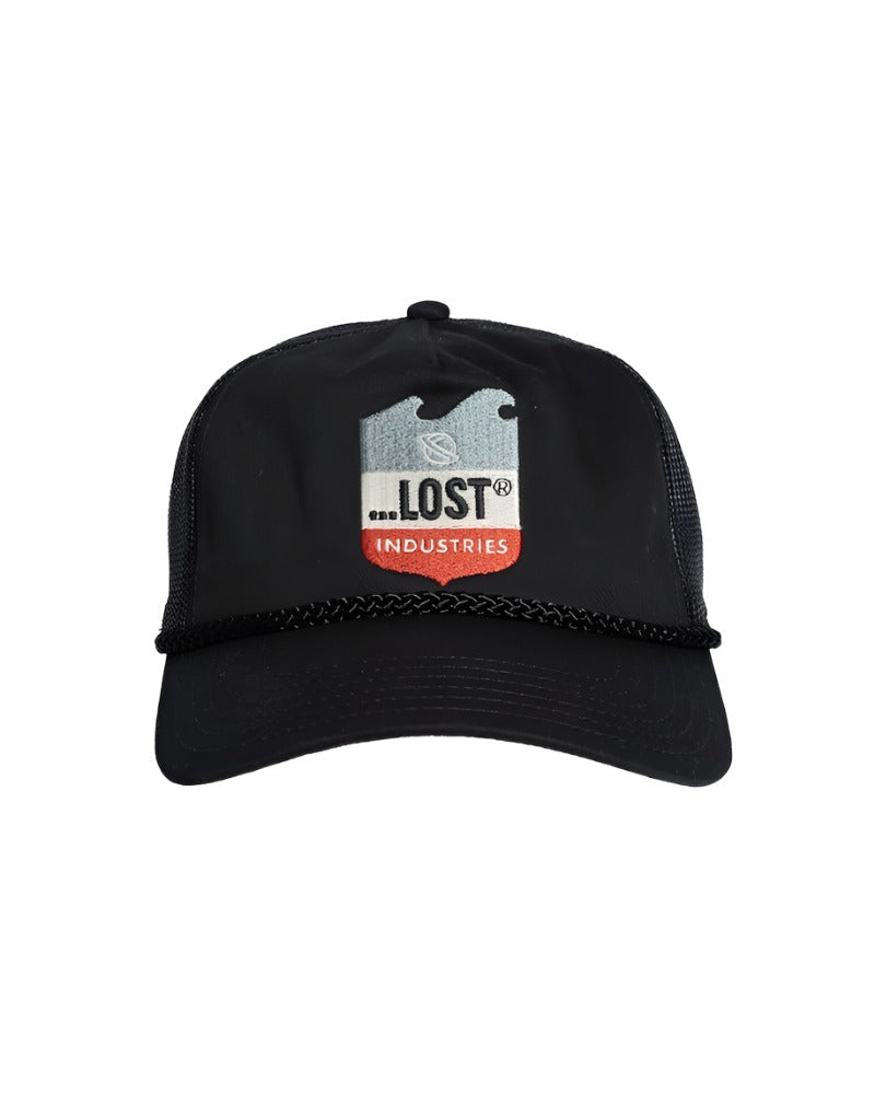 Lost Emblem Trucker Hat-Black