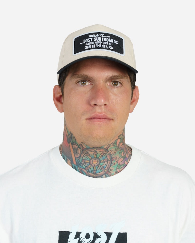 Lost Timeless Snapback Hat-Vintage Khaki — REAL Watersports