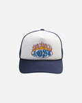 Lost Flamer Hat-Navy/White