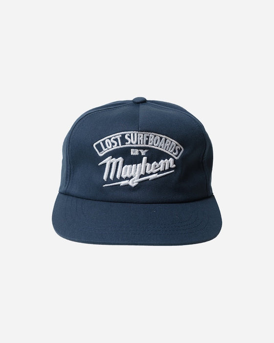 Lost Builders By Mayhem Snapback Hat-Navy
