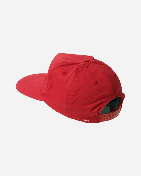 Lost Builders By Mayhem Snapback Hat-Red
