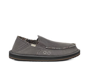 Sanuk Sidewalk Surfer ST Hemp Shoe-Grey