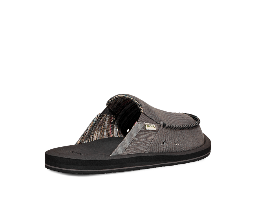 Grey sanuk sandals sales