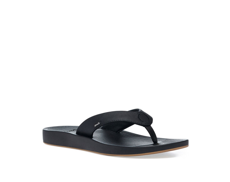 Sanuk Cosmic Yoga Mat Sandal-Black — REAL Watersports