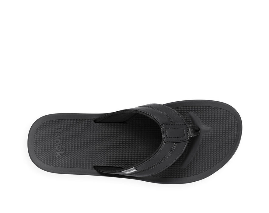 Sanuk Cosmic Yoga Mat Sandal-Black