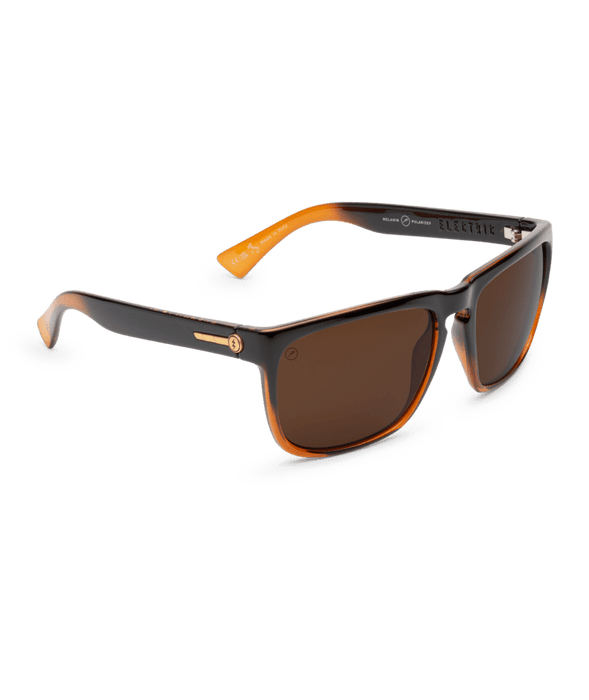 Electric Knoxville XL Sunglasses-Black Amber/Bronze Polar